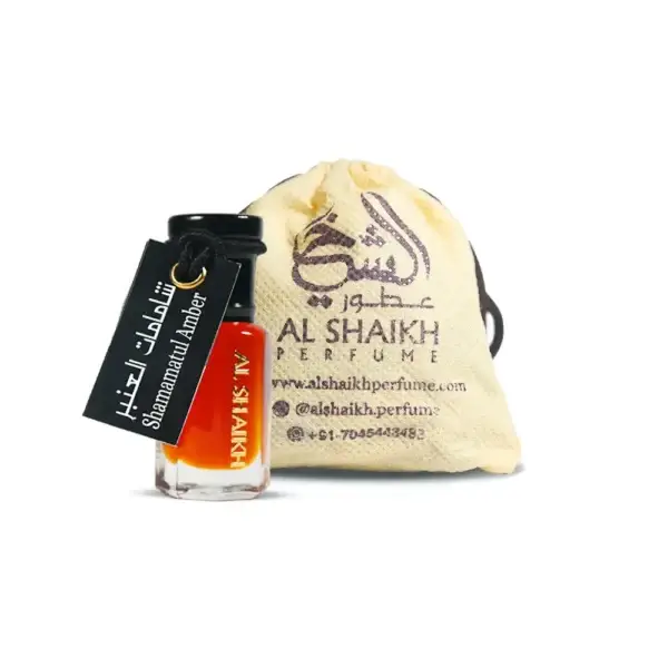 Shamama Tul Amber attar Indian herbal perfume by Al Shaikh Perfume
