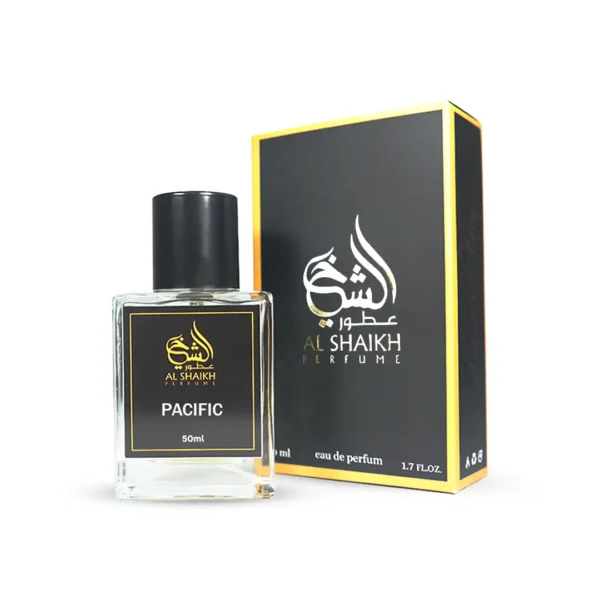 Pacific perfume with premium packaging – aqua citrus woody fragrance by Alshaikh Perfume India