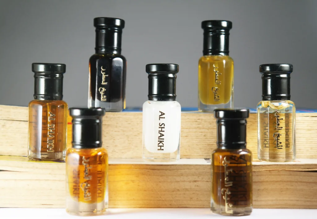 set of 7 luxury attar by al shaikh perfume 